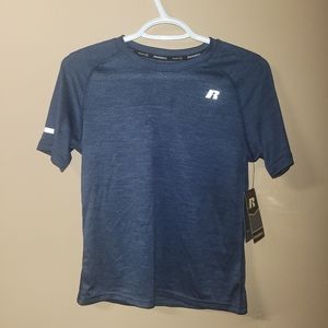 Russell Boys Athletic shirt. NWT - NAVY. Size Large